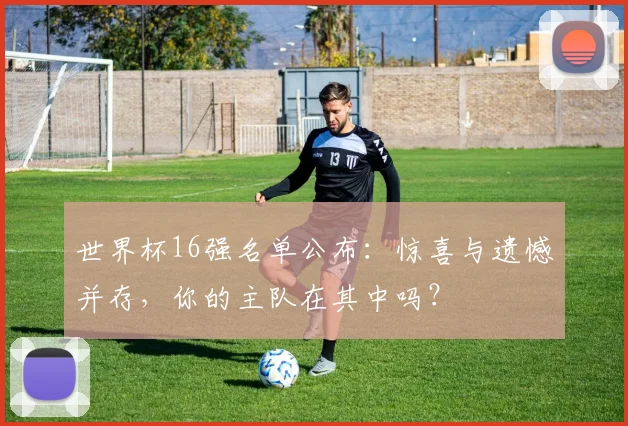 世界杯16强名单公布:惊喜与遗憾并存,你的主队在其中吗?